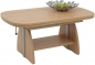 Preview: Couchtisch Colin Buche | Lift | ausziehbar + höhenverstellbar | B/T/H 107-156x67x52-71cm